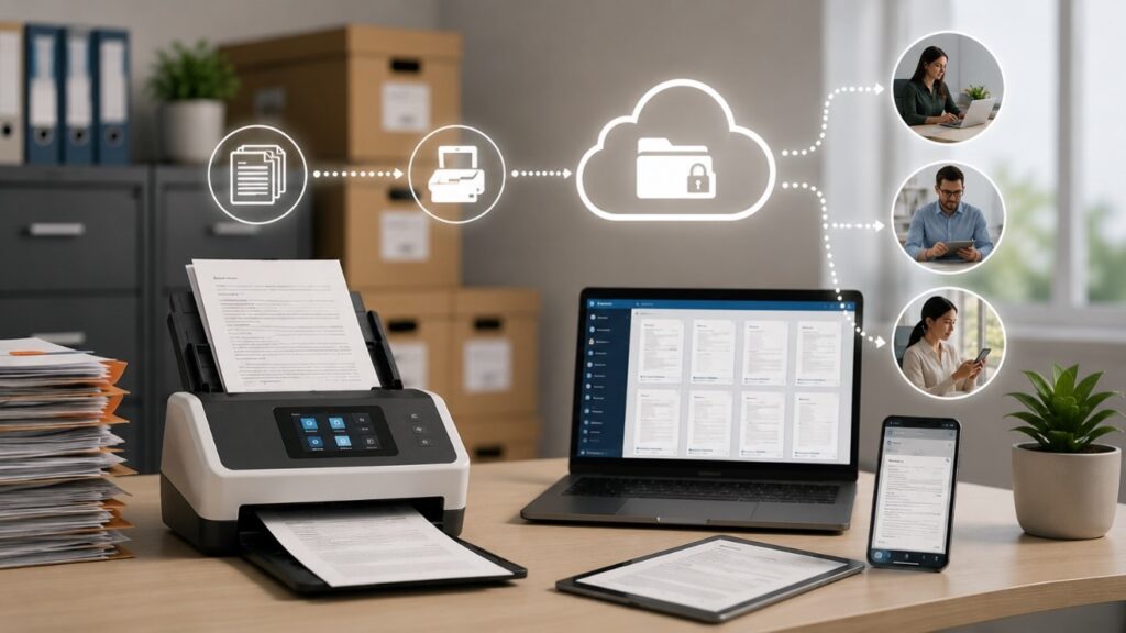 Secure document storage services