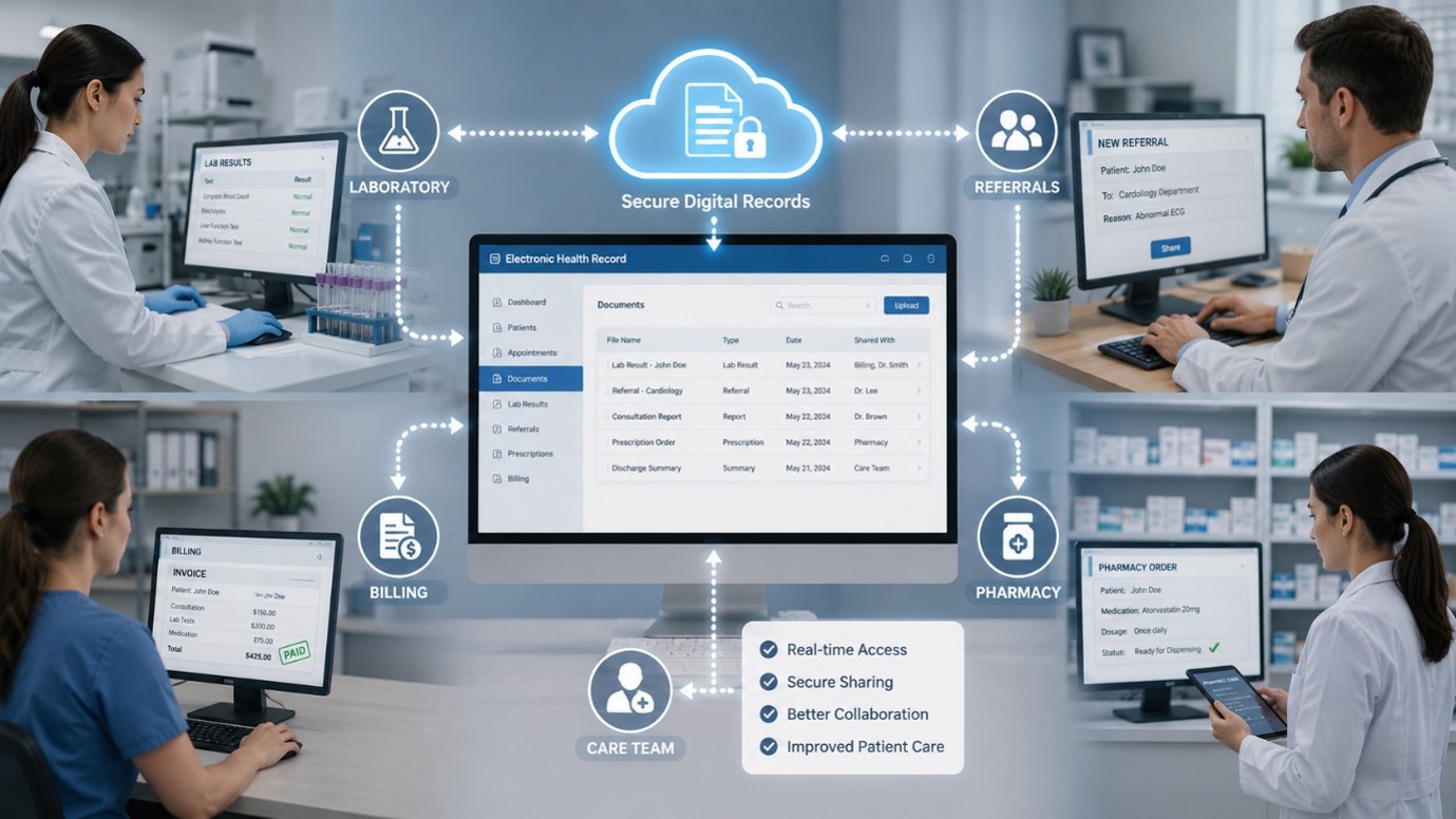 Secure healthcare document management