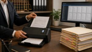 Professional legal document scanning